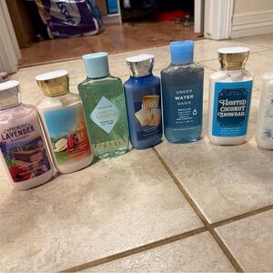 Bath & Body Works Body Wash Collection - Lavender, Teal, Blue